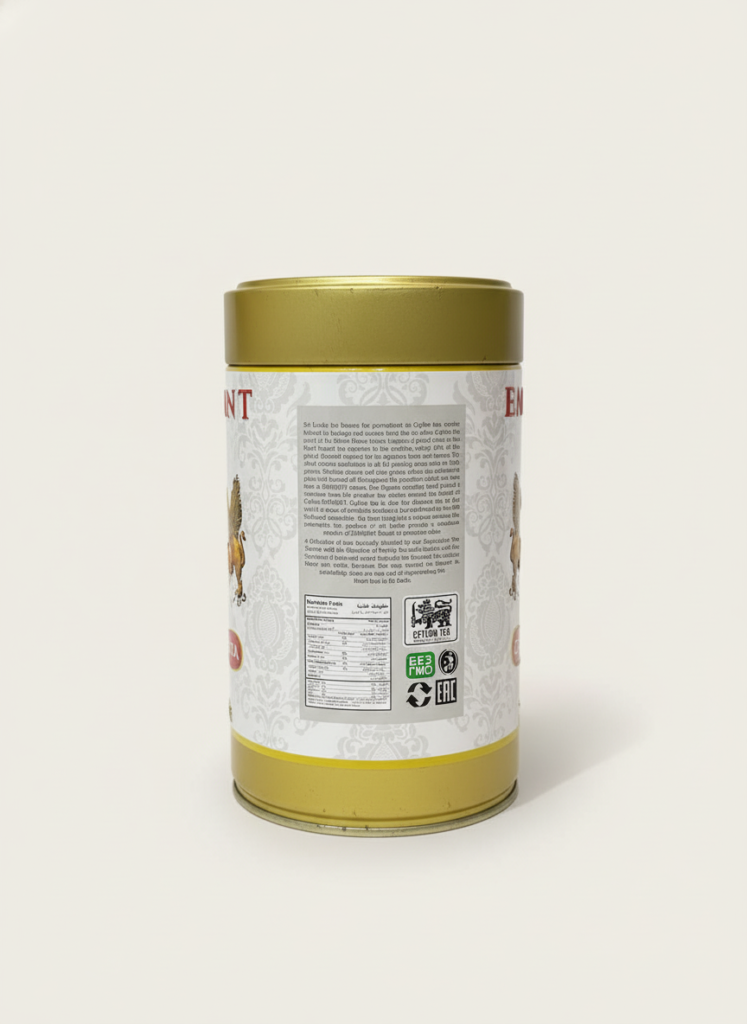 چای سیاه امیننت قوطی فلزی اصل سیلان