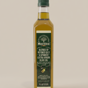 روغن زیتون ۱ لیتری برتینی اصل اسپانیا.