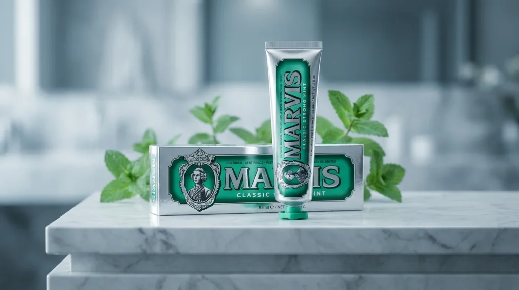 خمیر دندان مارویس کلاسیک (Classic Strong Mint)